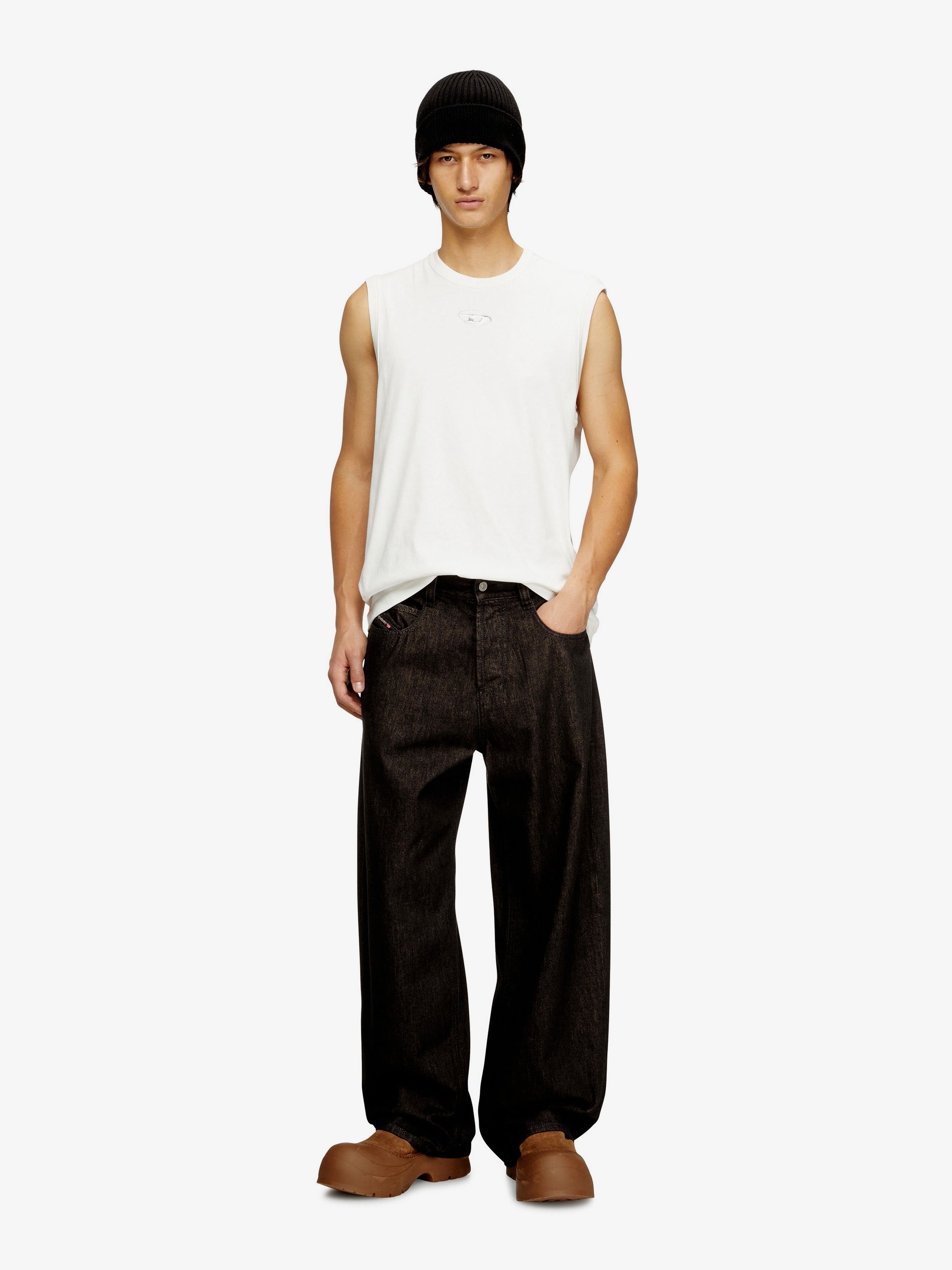 Diesel - Man - Black - Pants