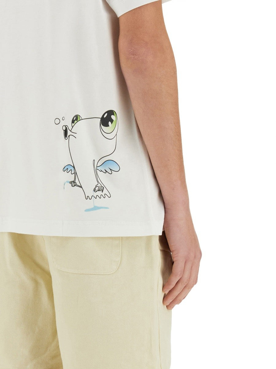 3.PARADIS - Man - White - T-shirt