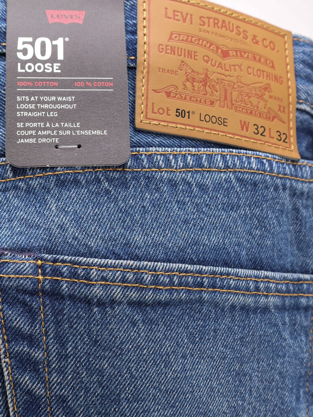 Levi's - Man - Blue - Jeans
