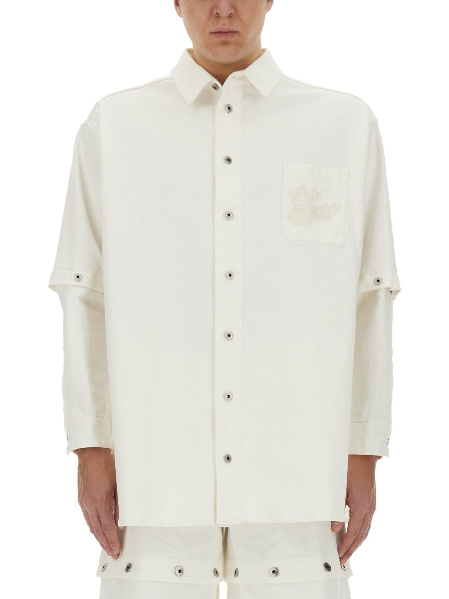 Off-white - Man - White - Shirt