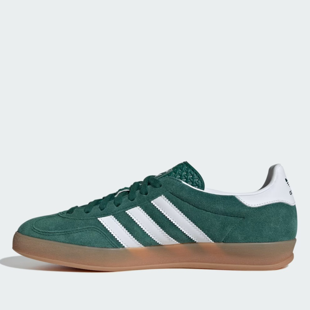 adidas Gazelle Indoor J "Collegiate Green Gum"