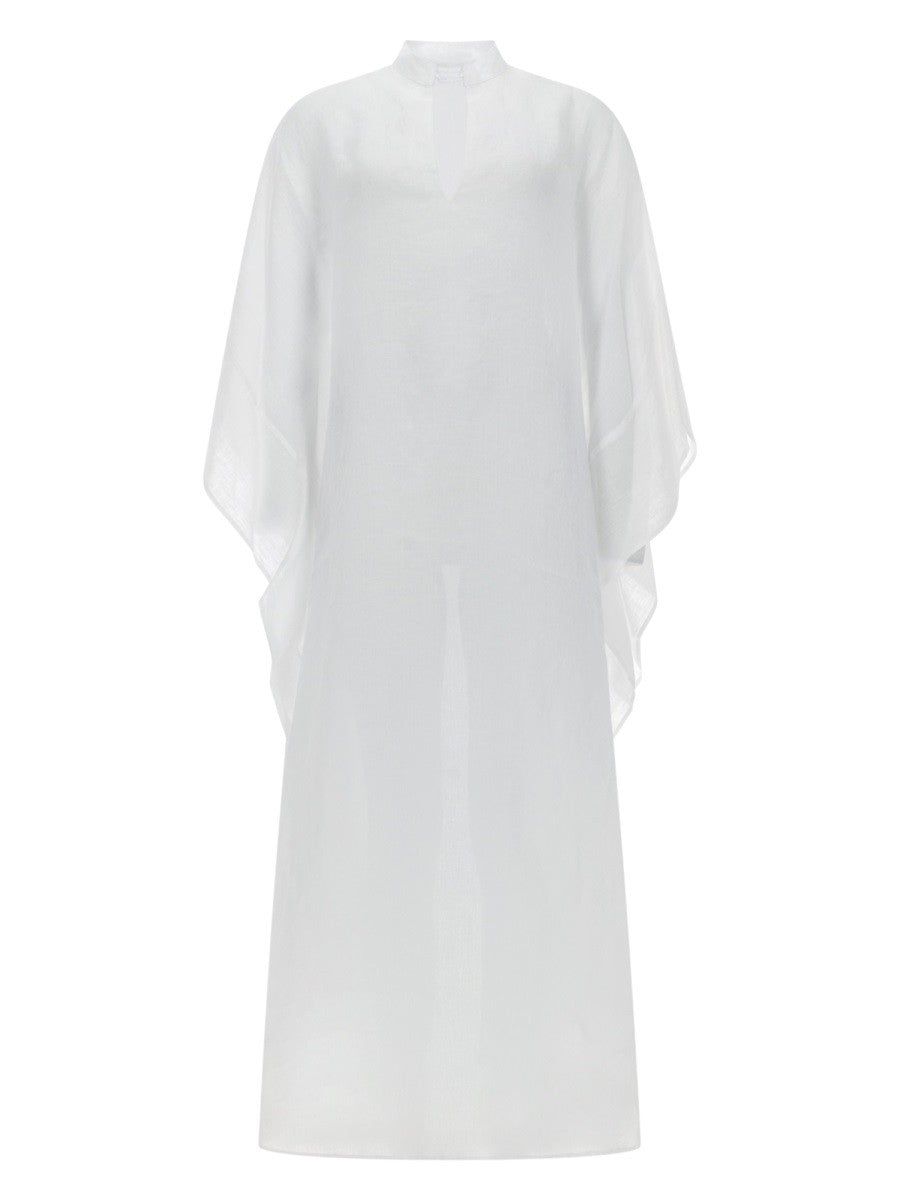 120% LINO - Woman - White - Dress
