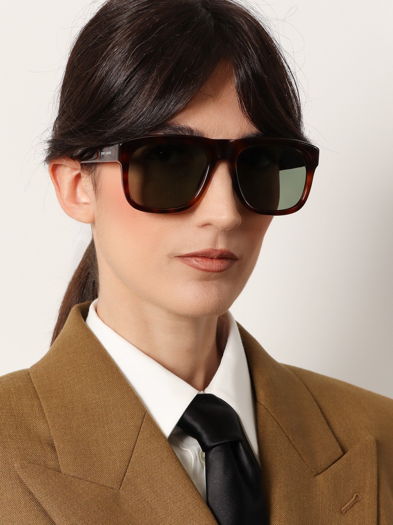 Saint Laurent - Woman - Brown - Sunglasse