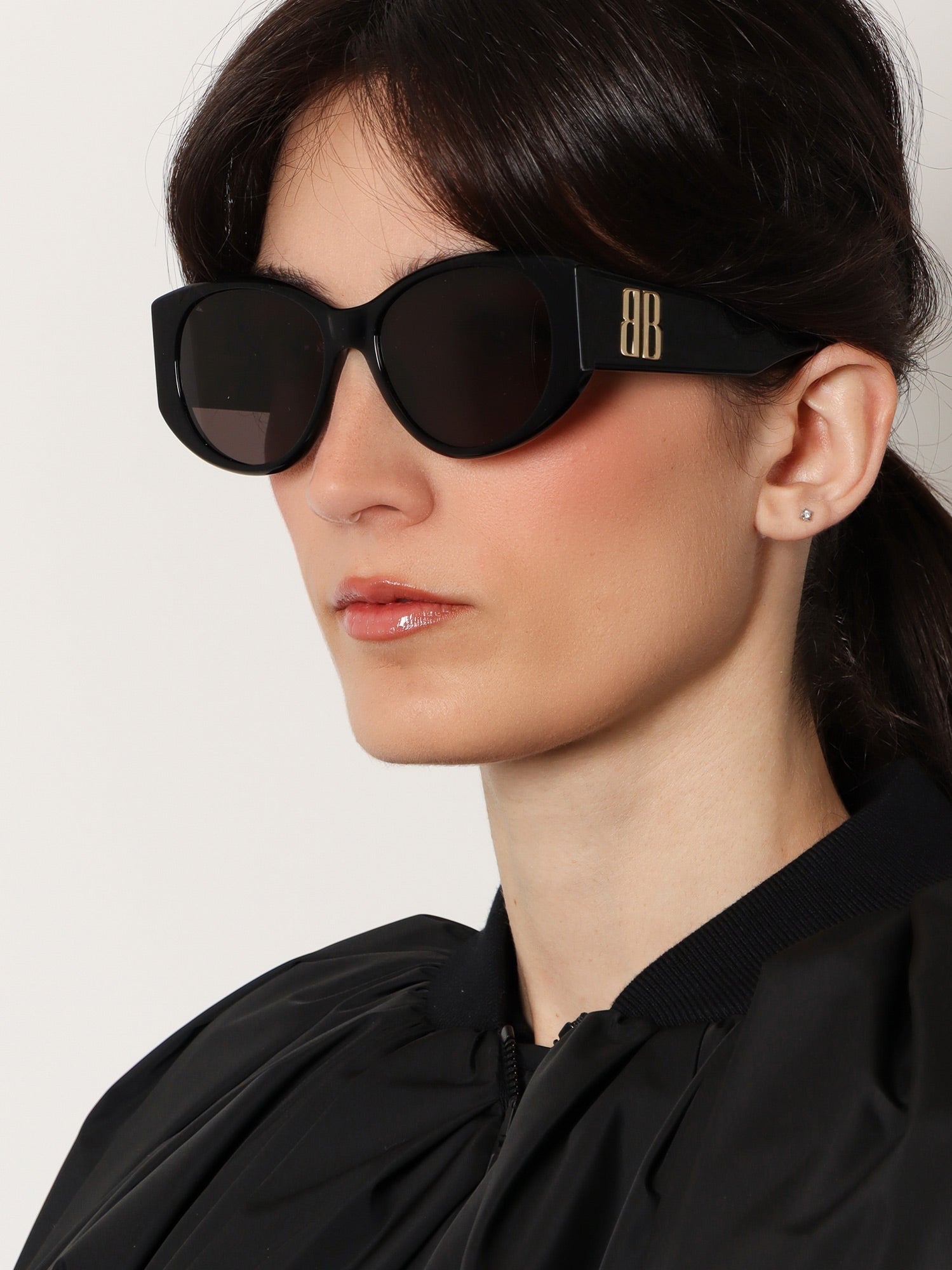 Balenciaga - Woman - Black - Sunglasse