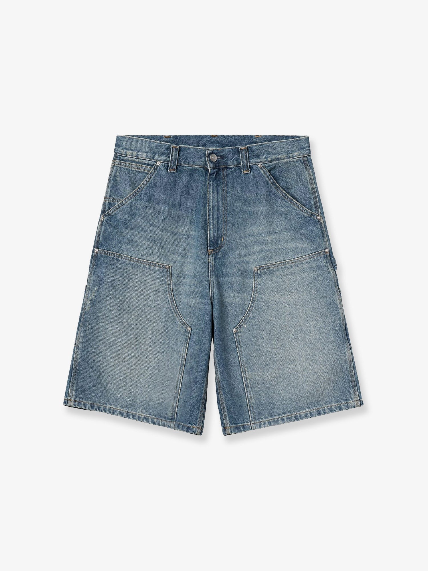 Carhartt Wip - Man - Blue Grind Wash - Shorts