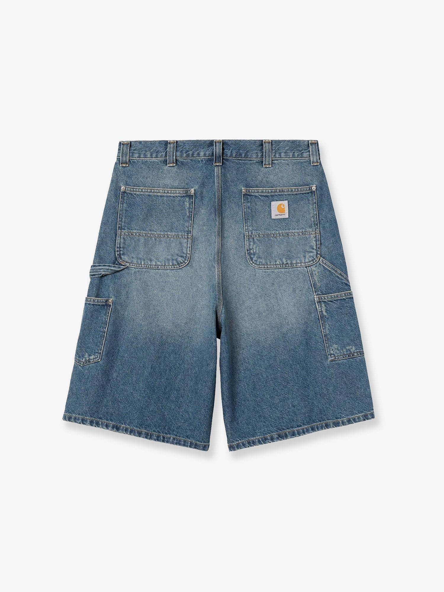 Carhartt Wip - Man - Blue Grind Wash - Shorts