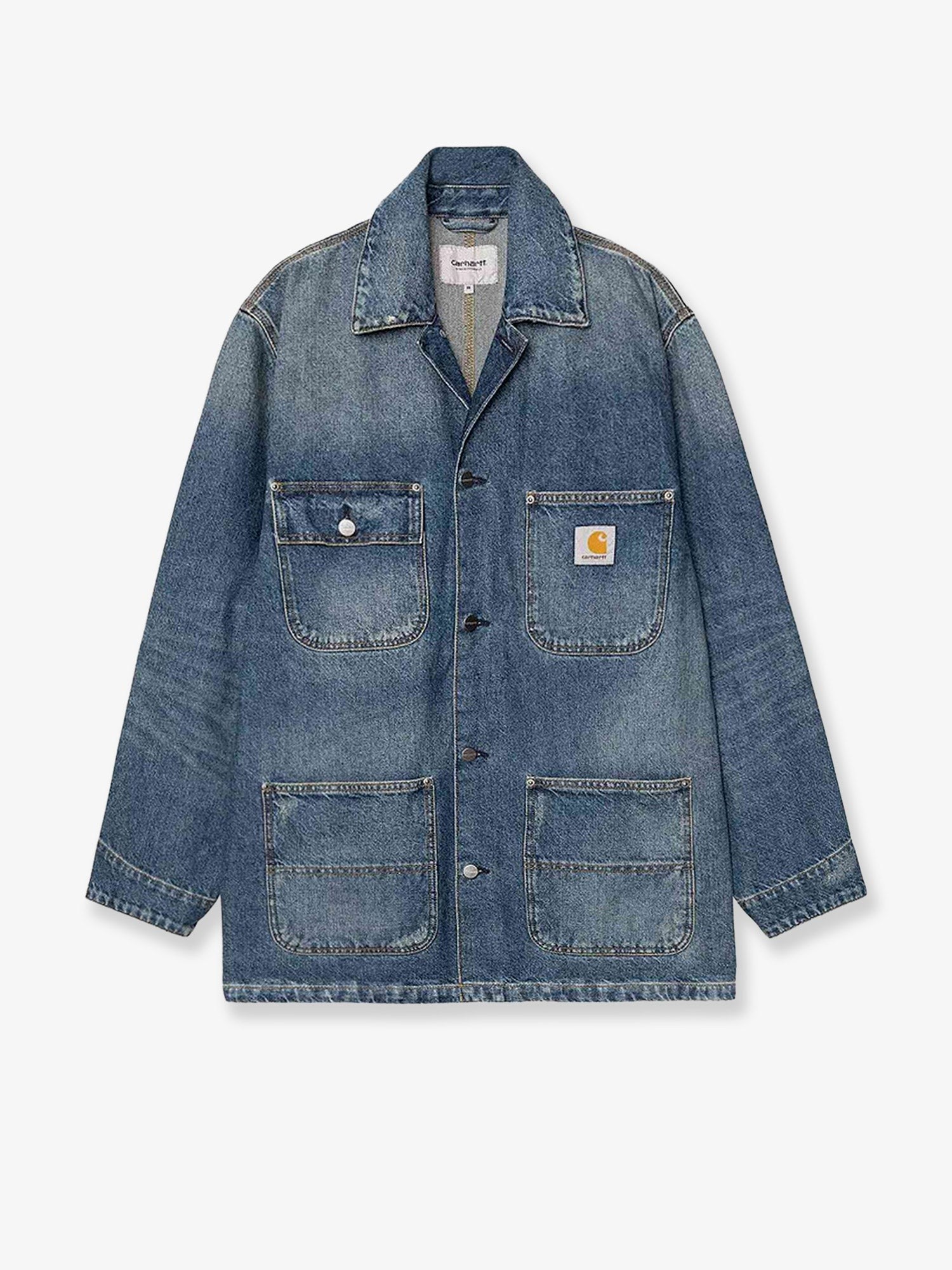 Carhartt Wip - Man - Blue Grind Wash - Denim Jacket