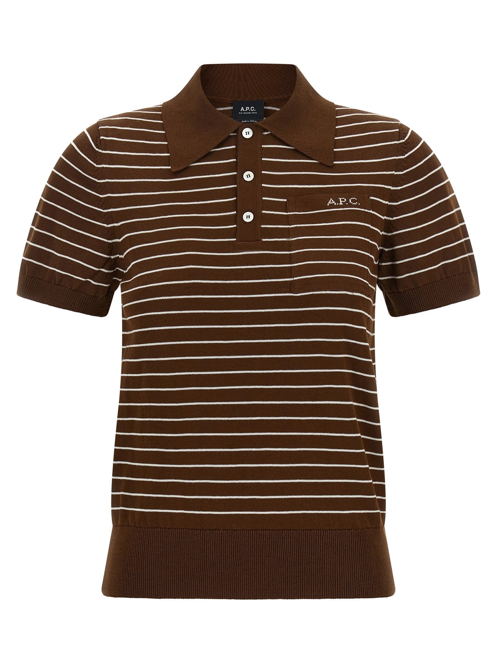 A.P.C. - nan - Brown - Polo Shirt