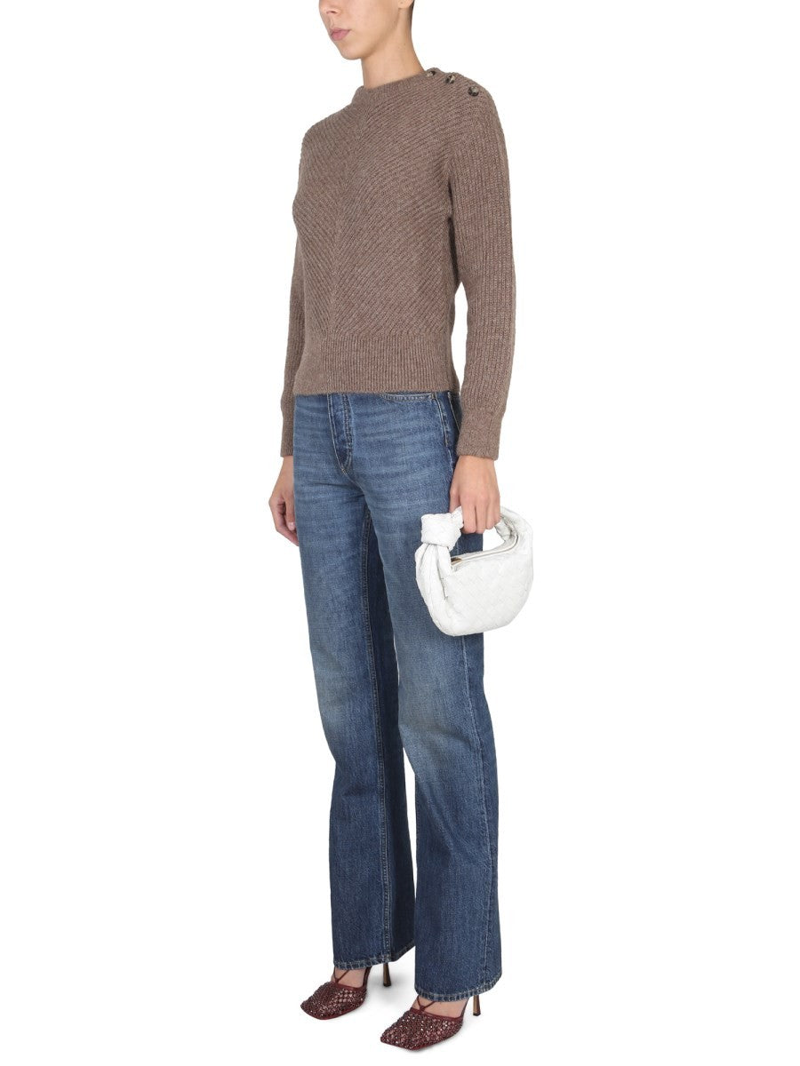 Bottega Veneta - Woman - Beige - Sweater