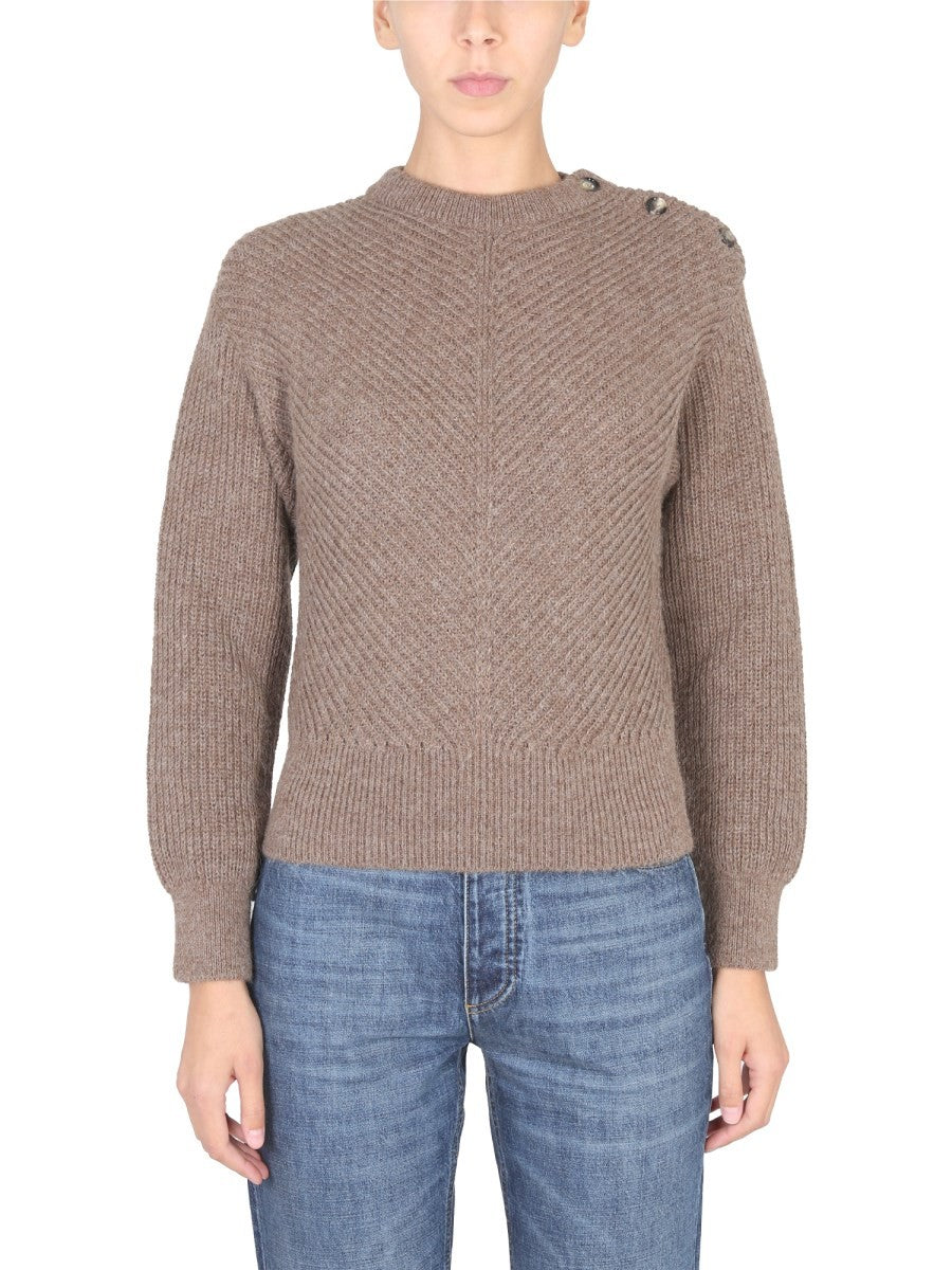 Bottega Veneta - Woman - Beige - Sweater