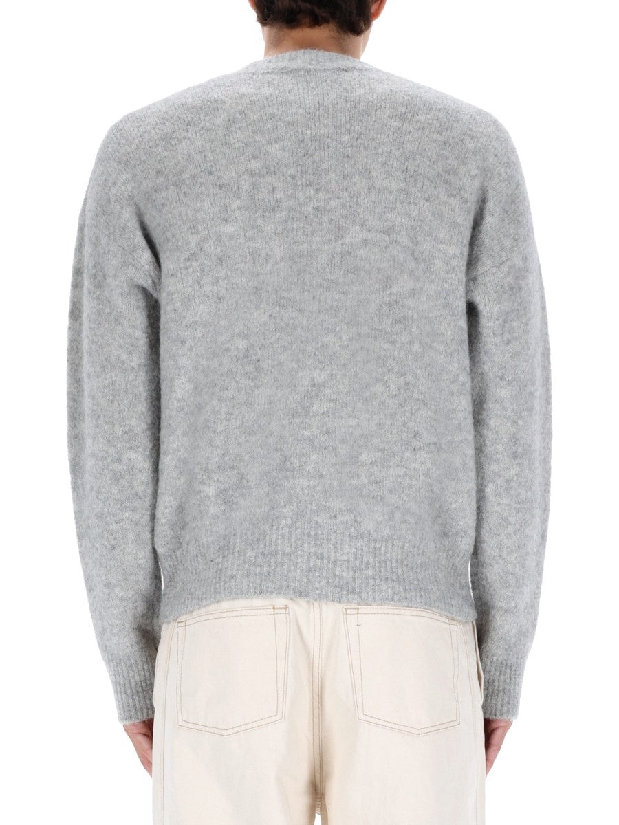 AMI PARIS - Man - Grey - Sweater
