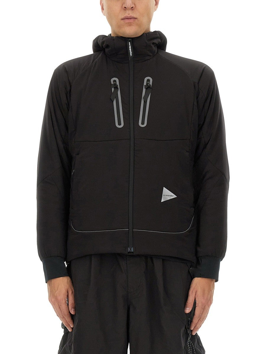 AND WANDER - Man - Black - Sweatshirt