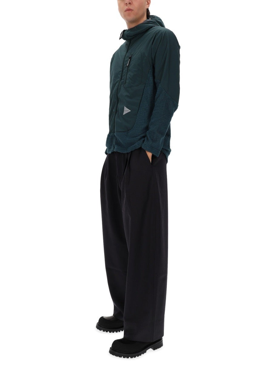 AND WANDER - Man - Green - Blazer