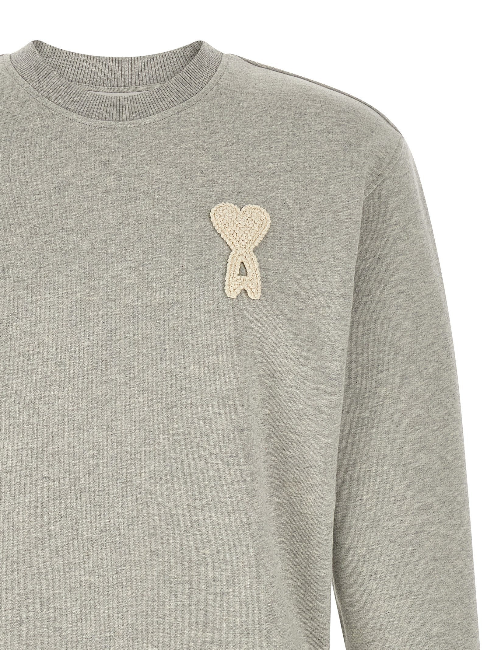 AMI PARIS - nan - Grey - Sweatshirt