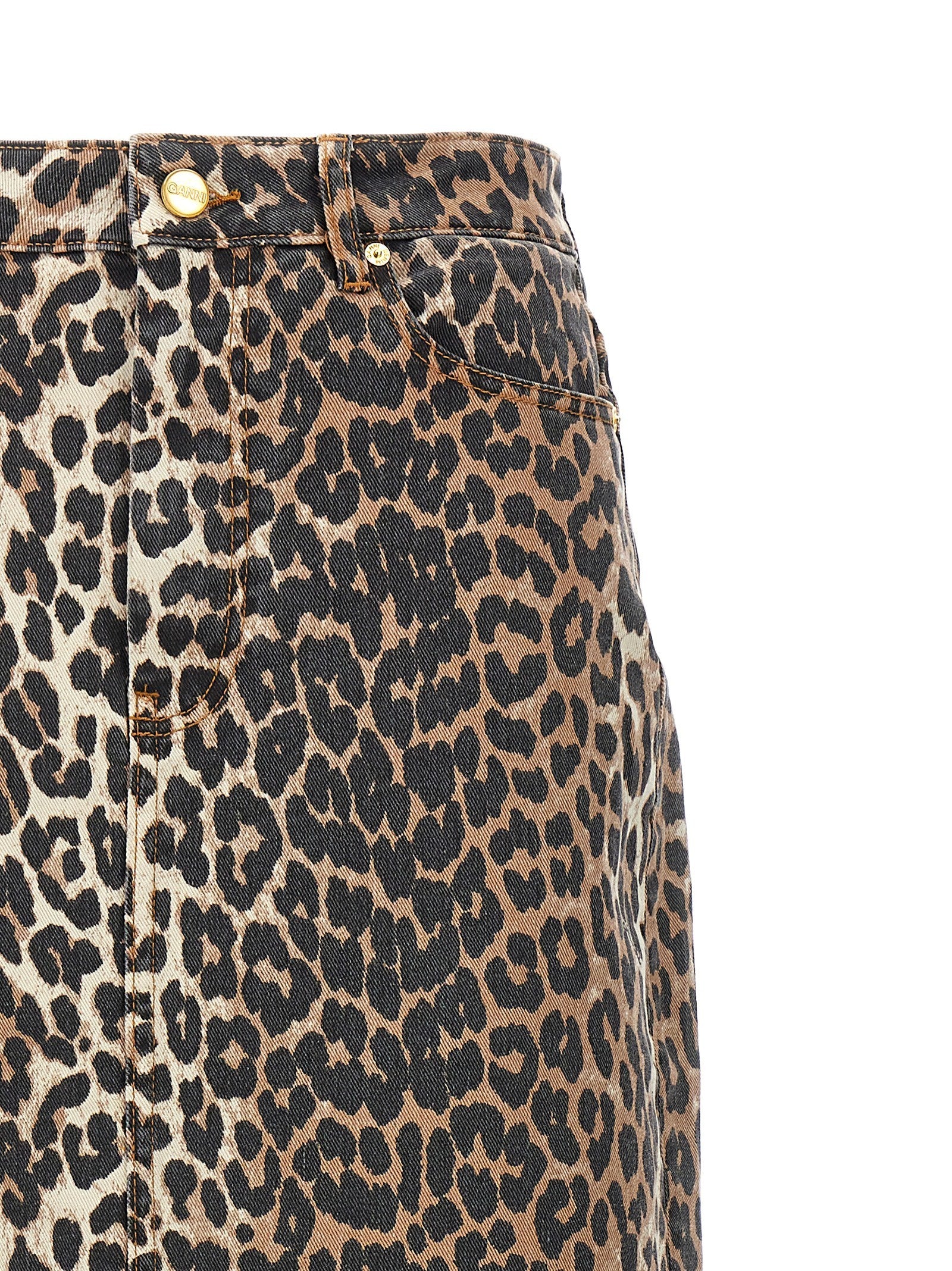 GANNI - nan - Brown - Skirt