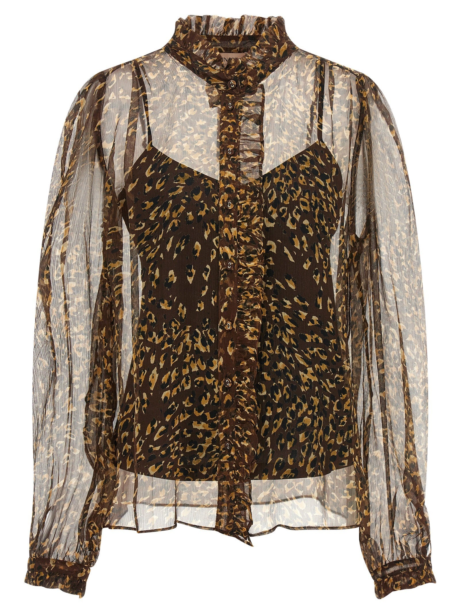 TWIN SET - nan - Brown - Shirt