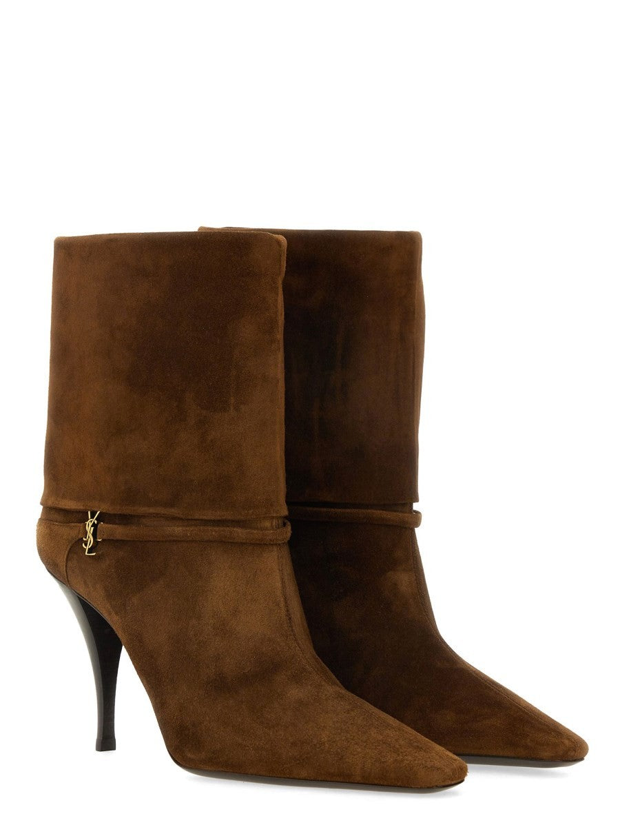 Saint Laurent - Woman - Brown - Boot