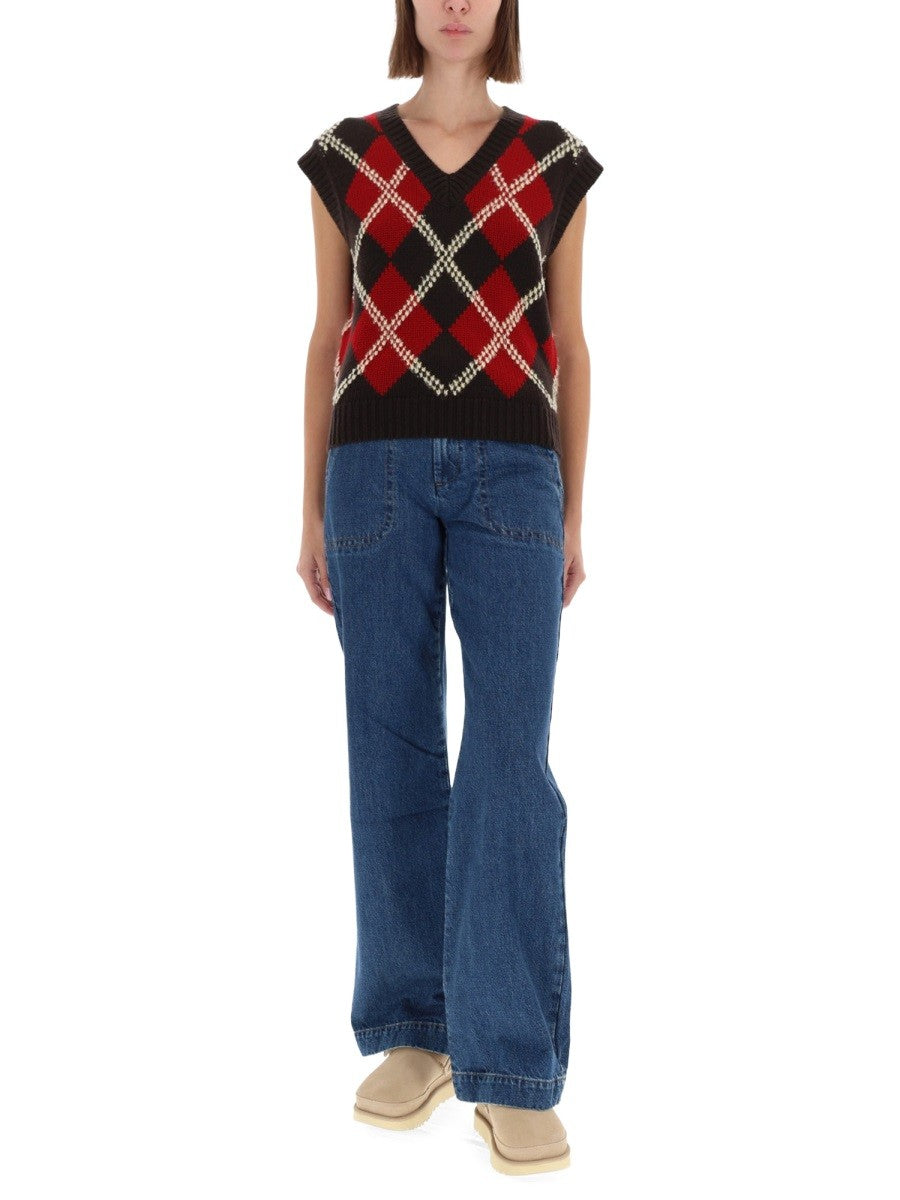 GUEST IN RESIDENCE - Woman - Multicolour - Vest