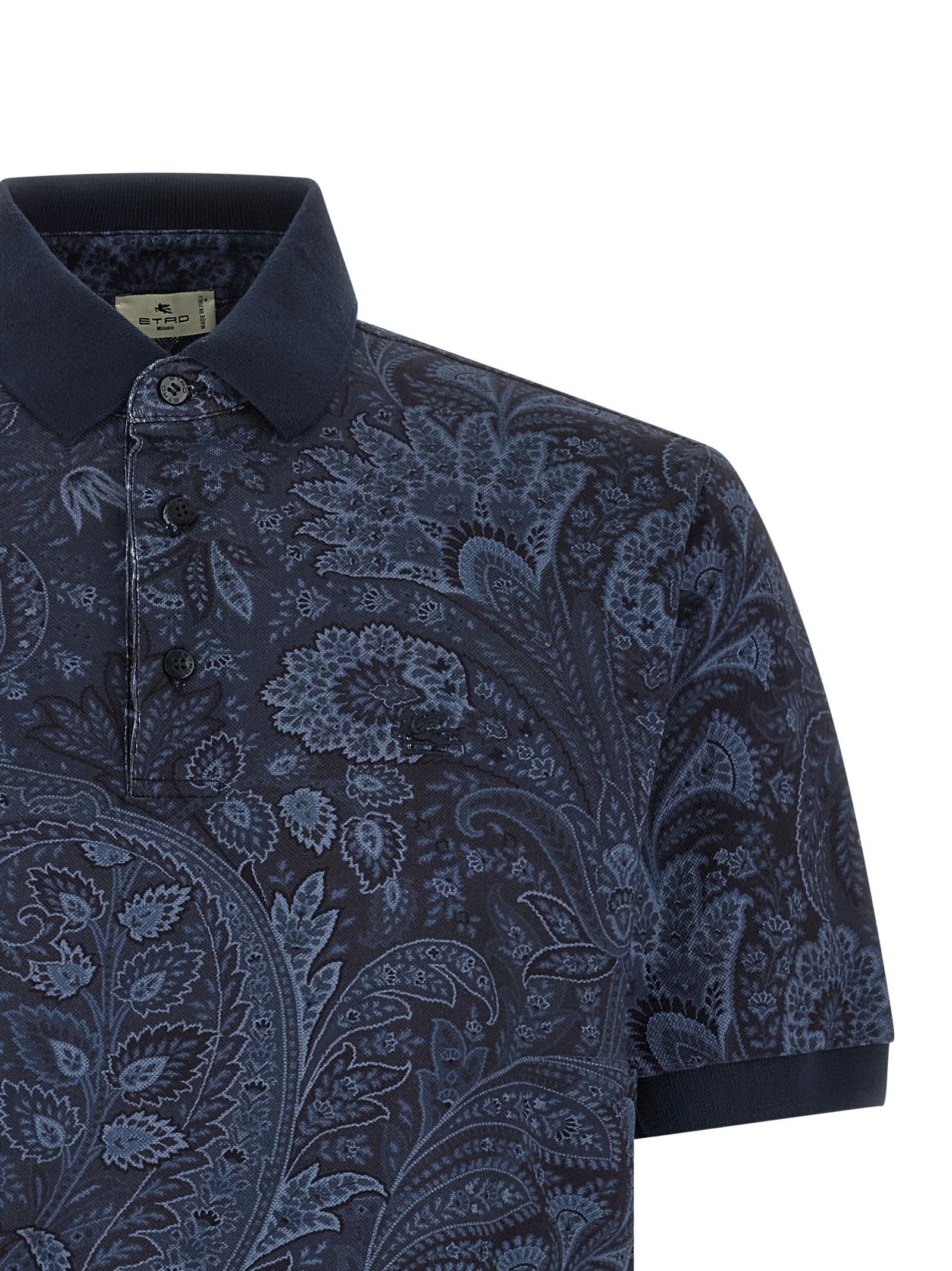Etro - nan - Blue - Polo Shirt