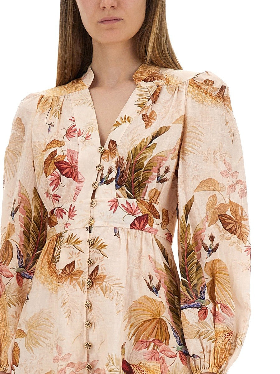 ZIMMERMANN - Woman - Beige - Dress