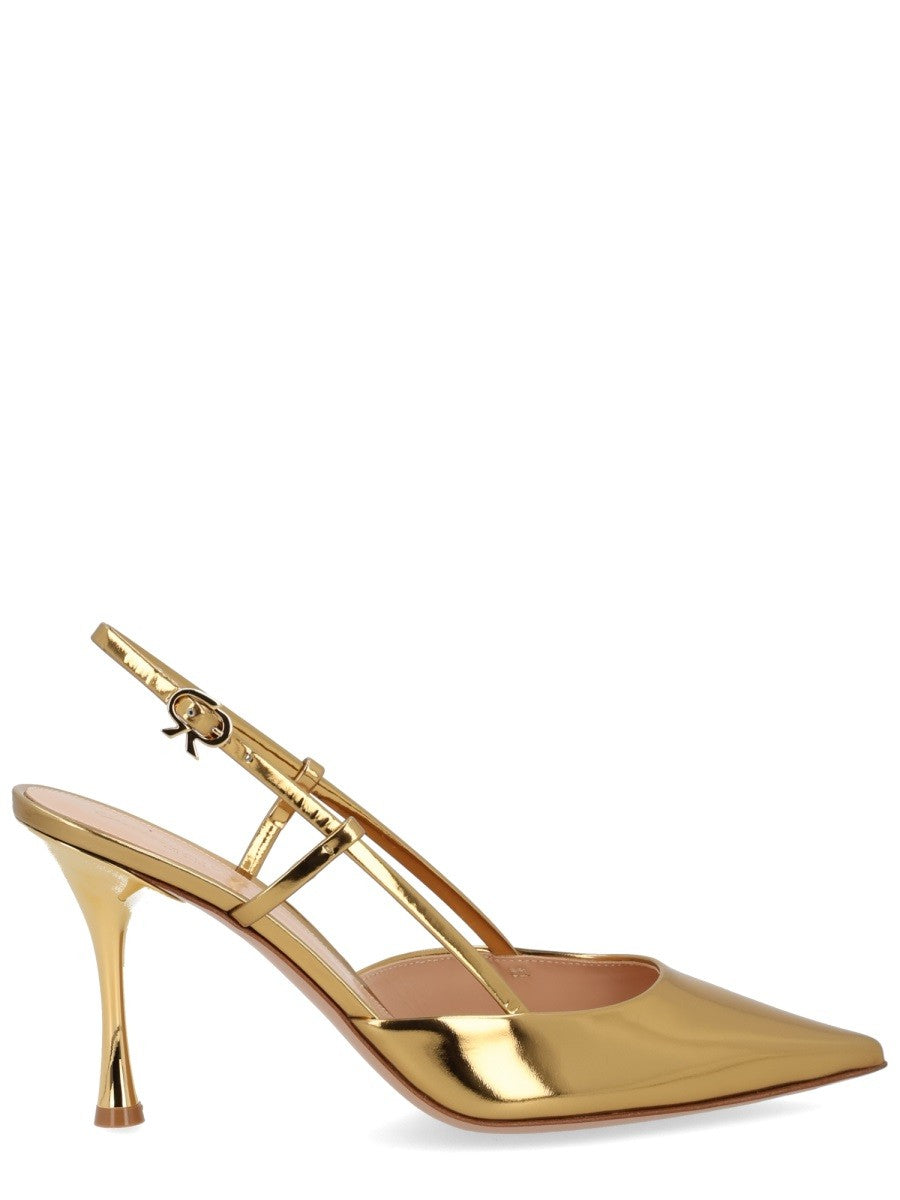 GIANVITO ROSSI - Woman - Gold - Heel