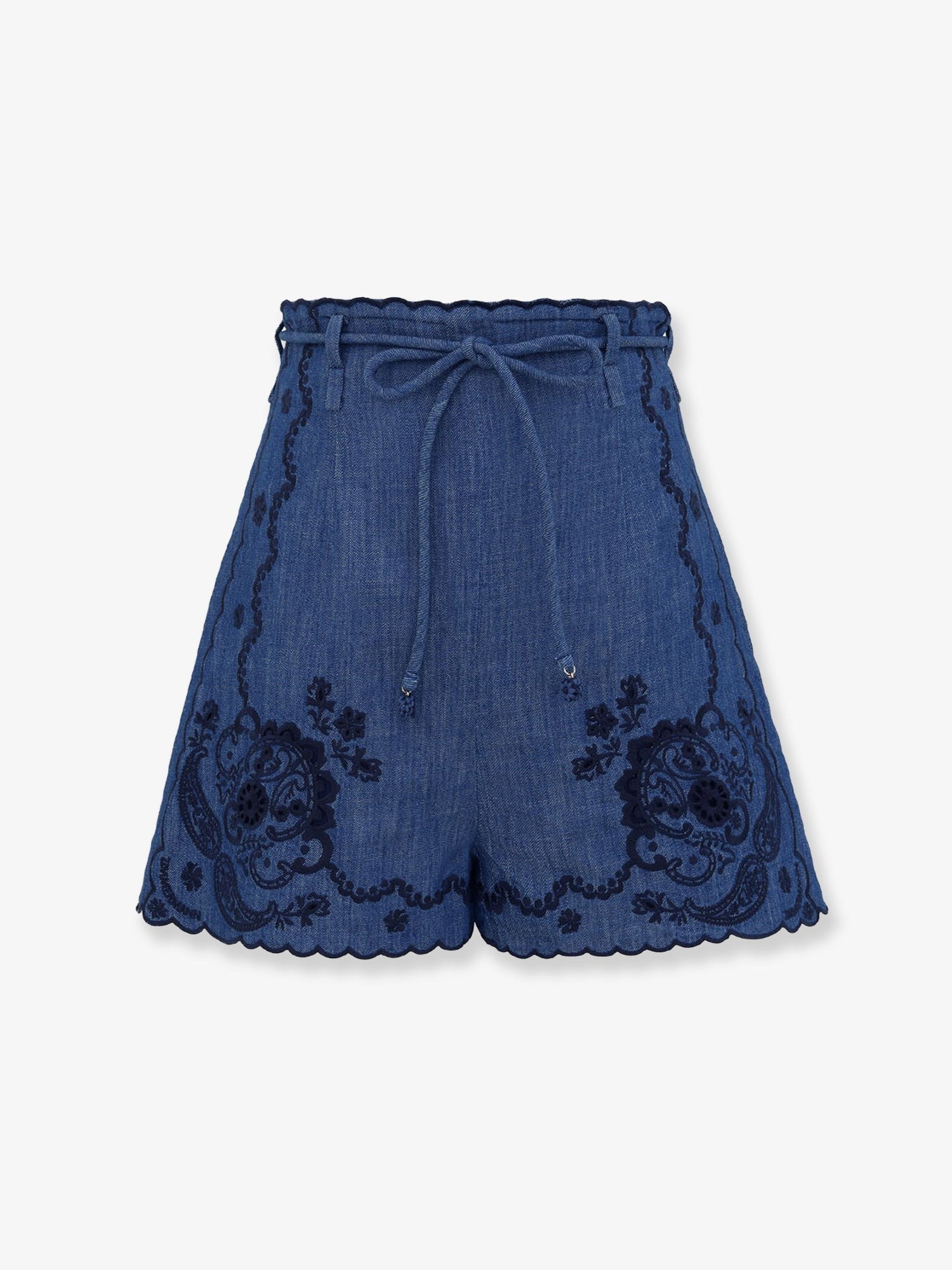 ZIMMERMANN - Woman - Blue - Shorts
