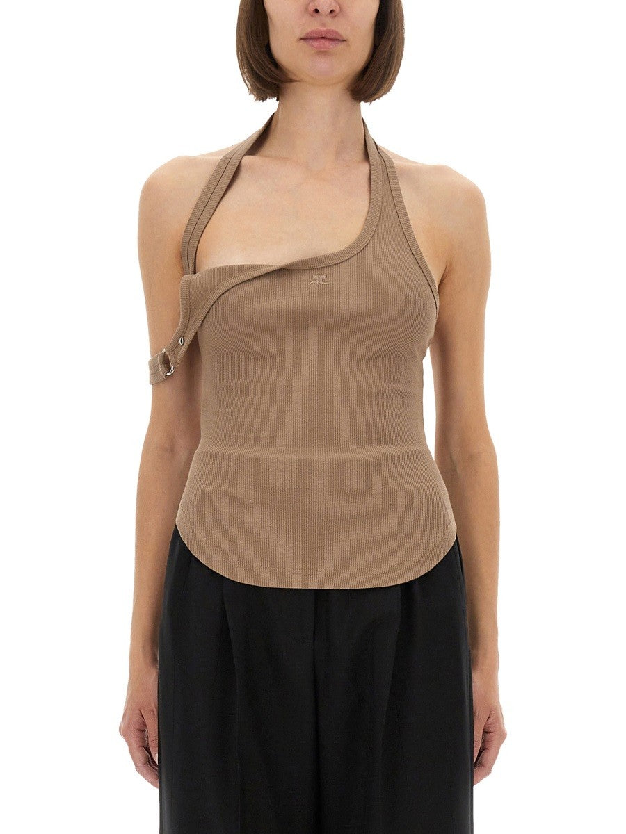 COURREGES - Woman - Beige - Top