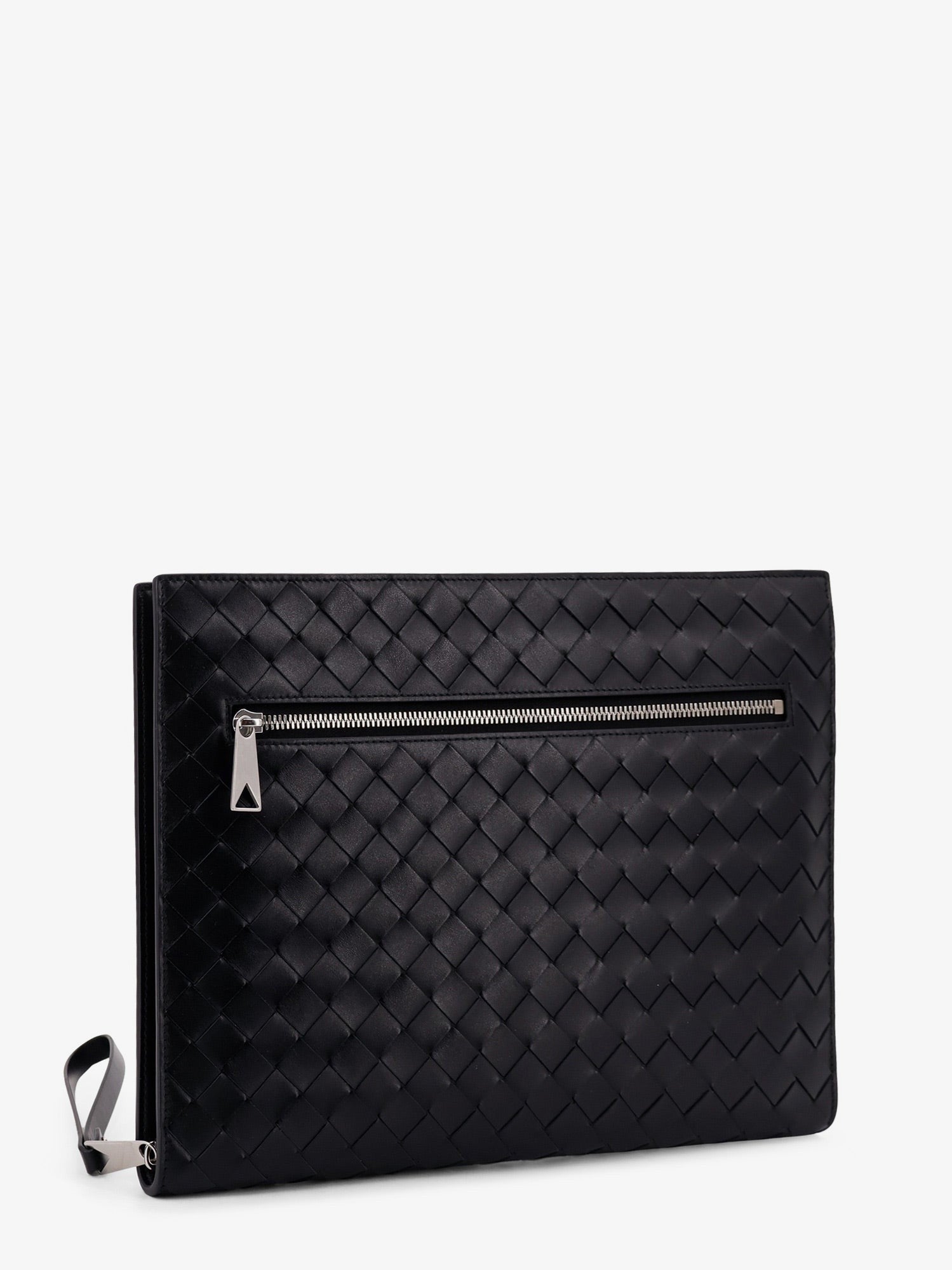 Bottega Veneta - Man - Black-Silver - Handbag