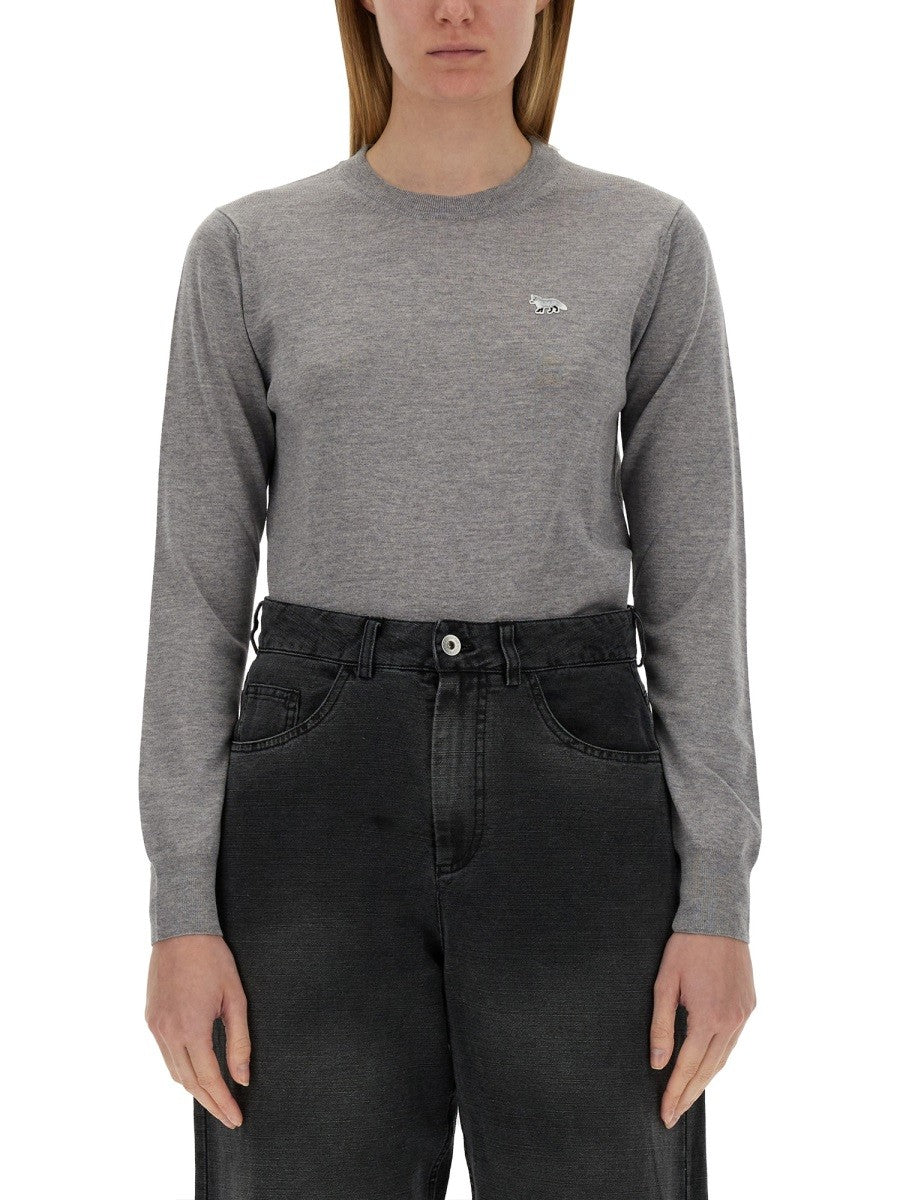 Maison Kitsune - Woman - Grey - Sweater