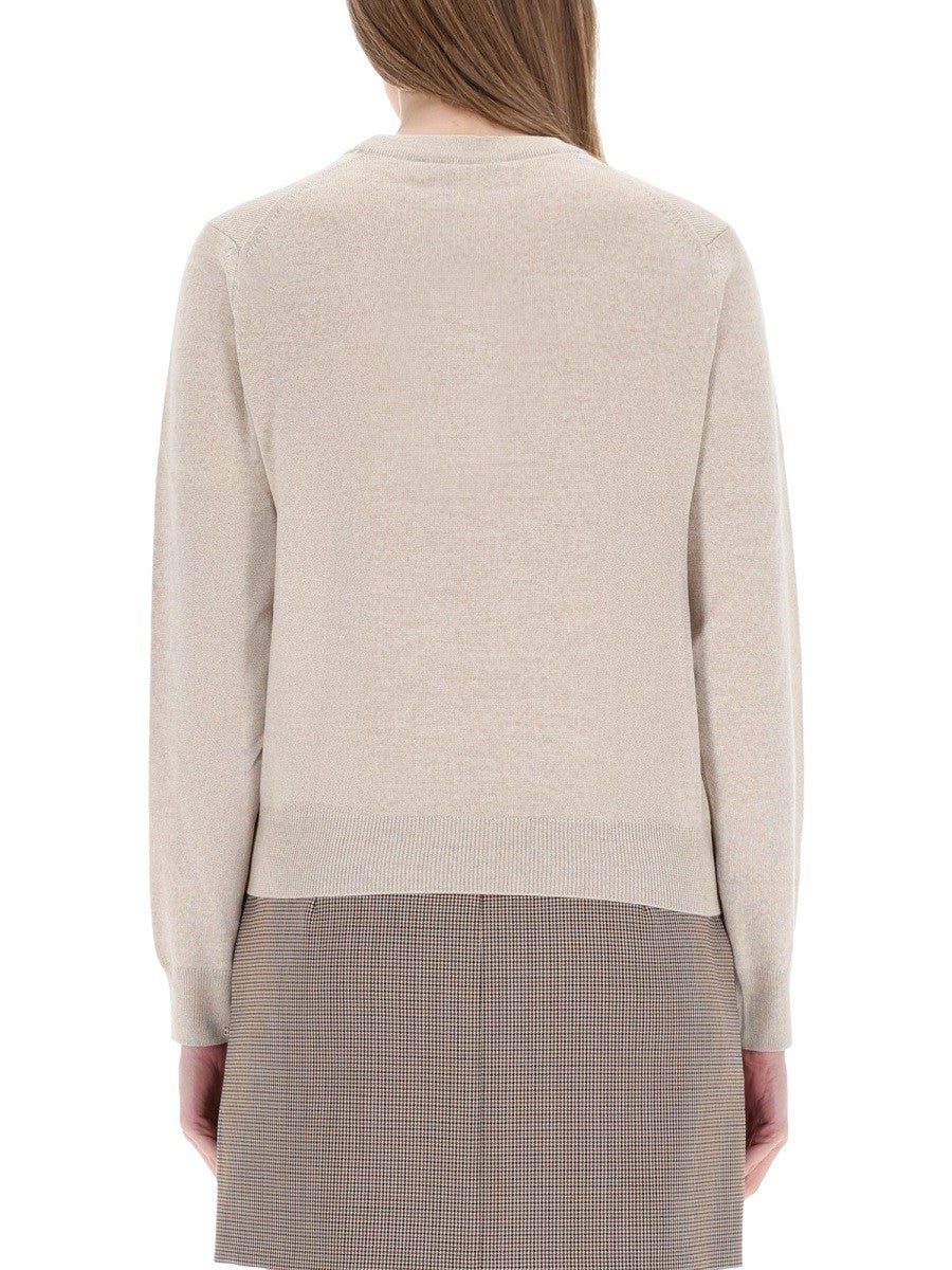 Maison Kitsune - Woman - Beige - Sweater