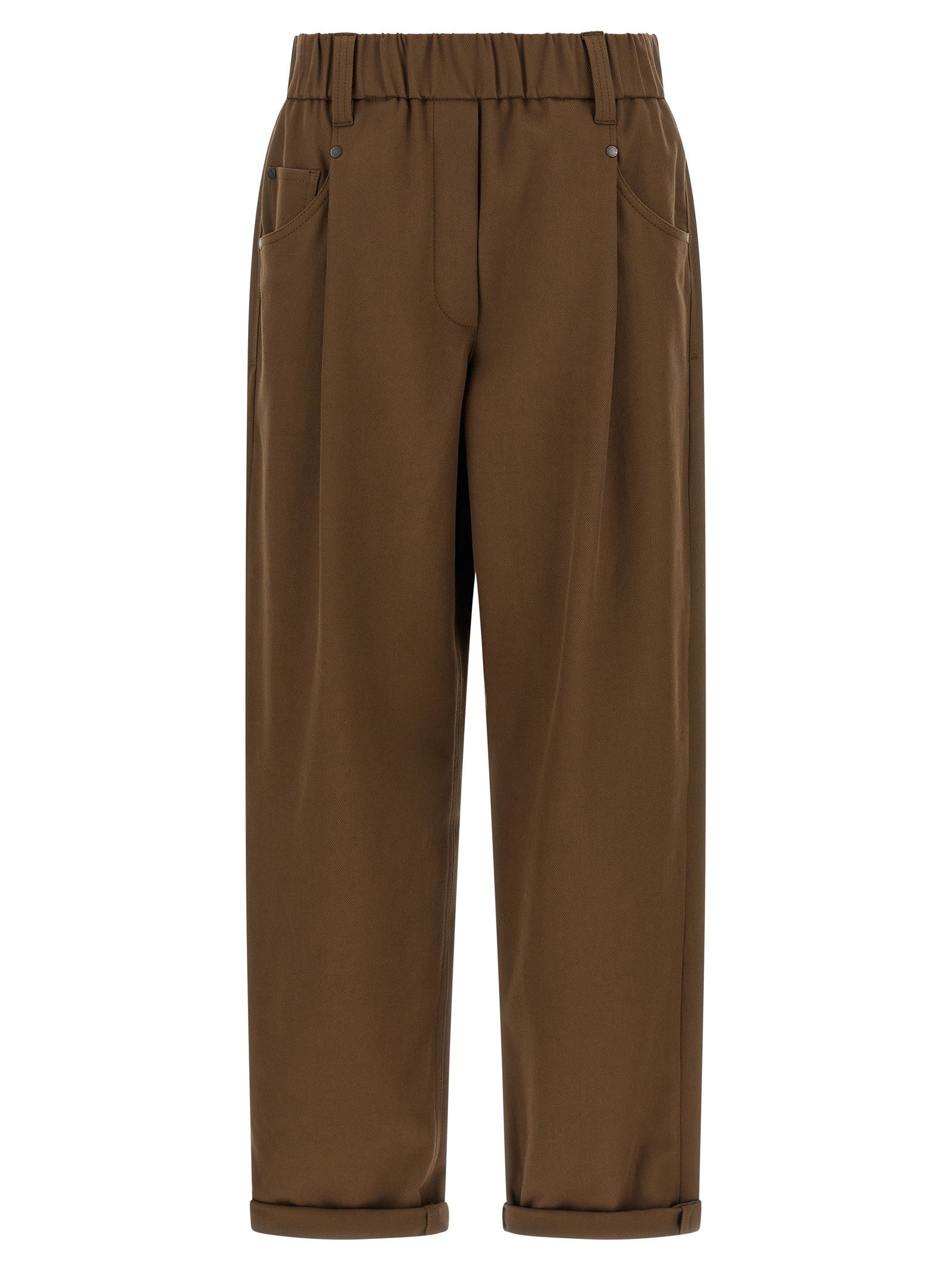 Brunello Cucinelli - nan - Brown - Pants