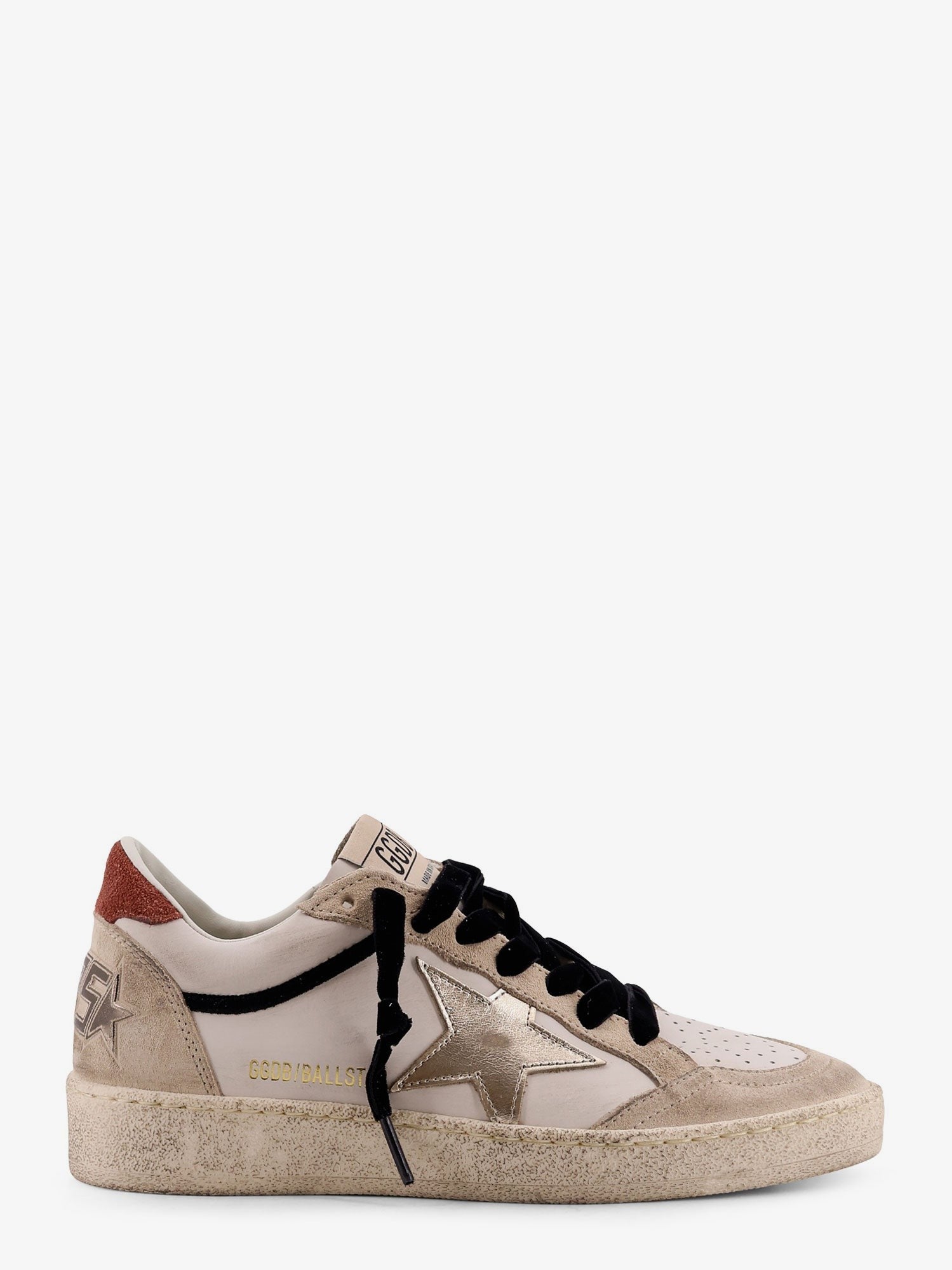 Golden Goose Deluxe Brand - Woman - White Beige Platinum Red Rust - Sneaker