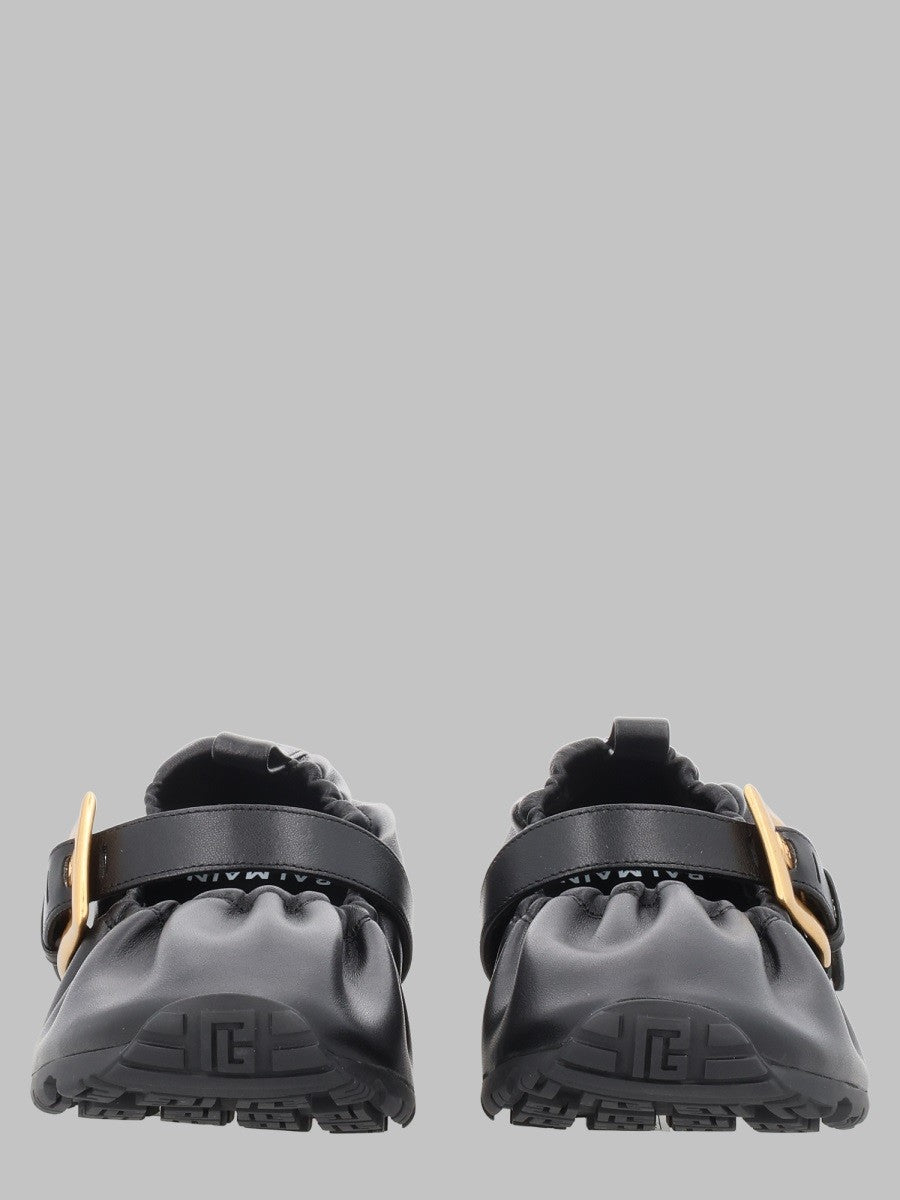 Balmain - Woman - Black - Flat