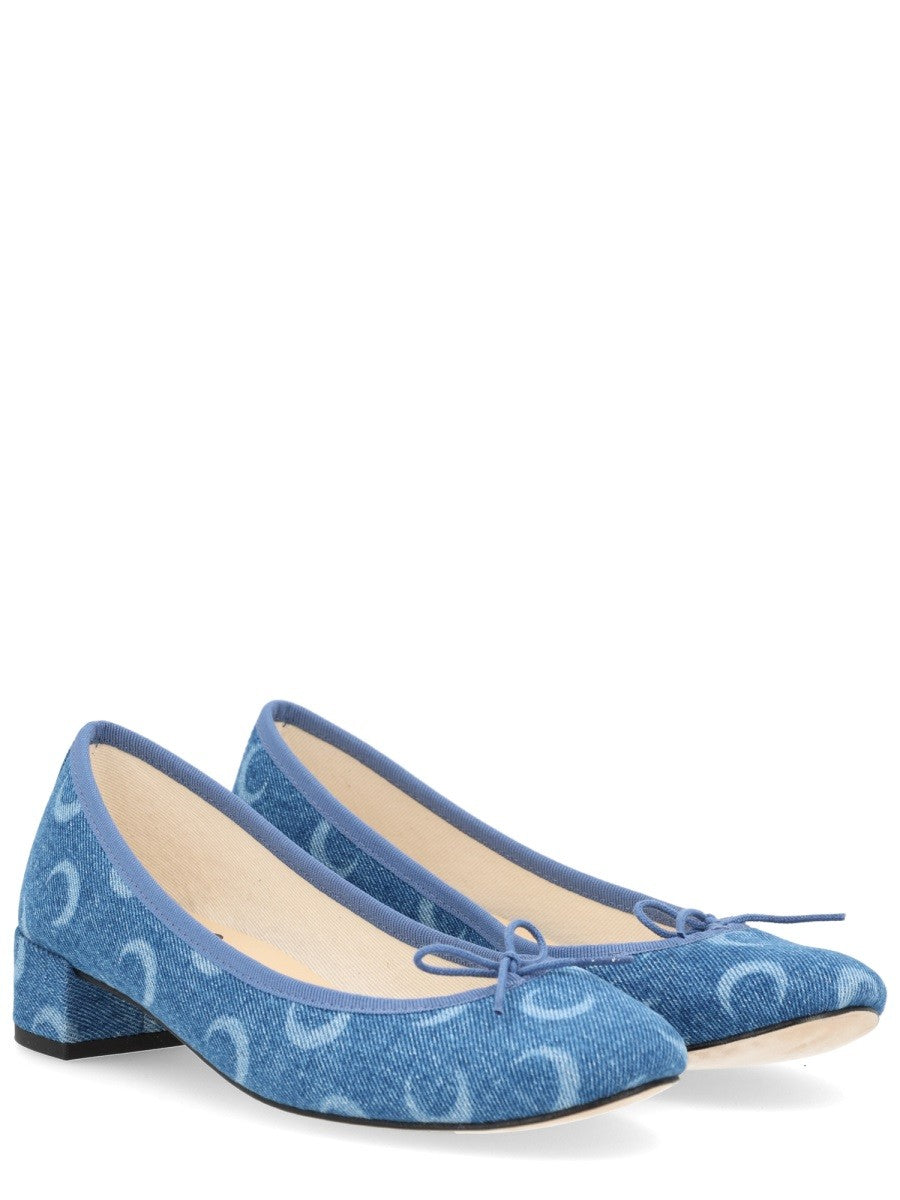 MARINE SERRE - Woman - Blue - Heel