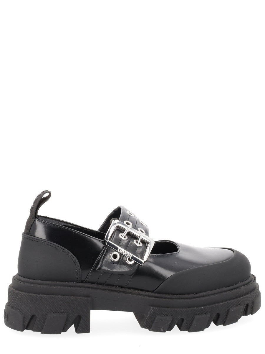 GANNI - Woman - Black - Flat