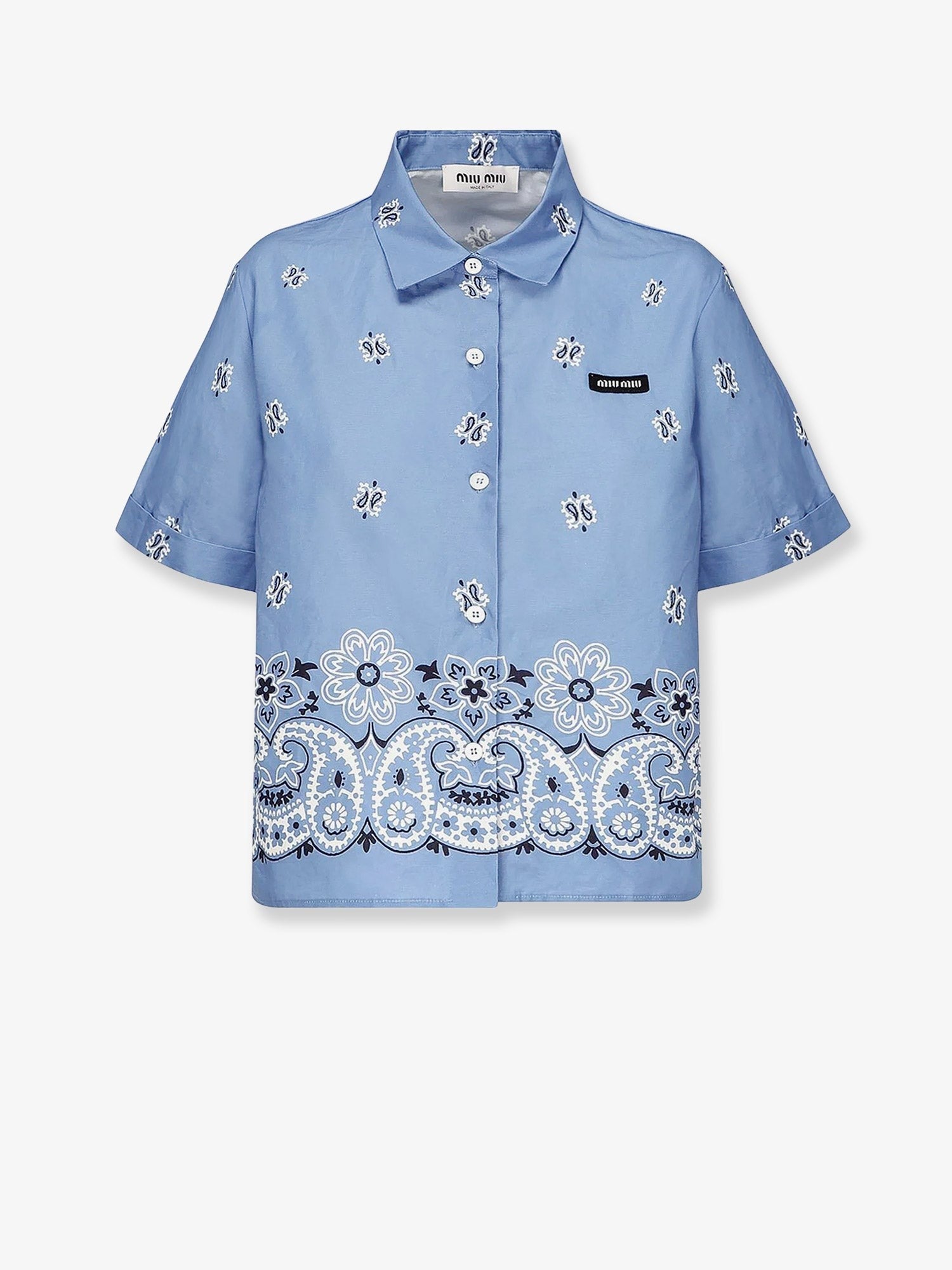 Miu Miu - Woman - Blue - Shirt