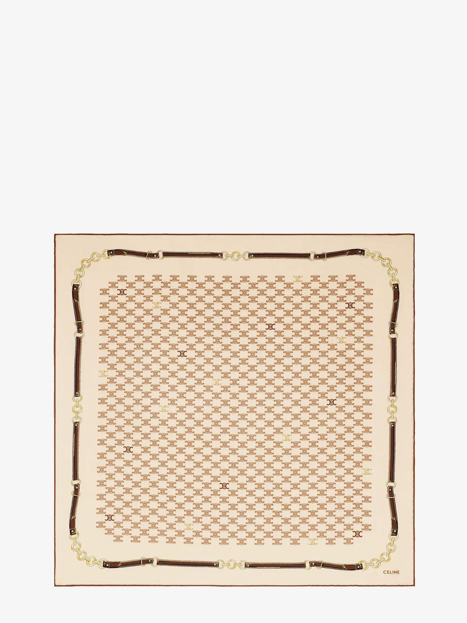 Celine - Woman - Beige - Scarf