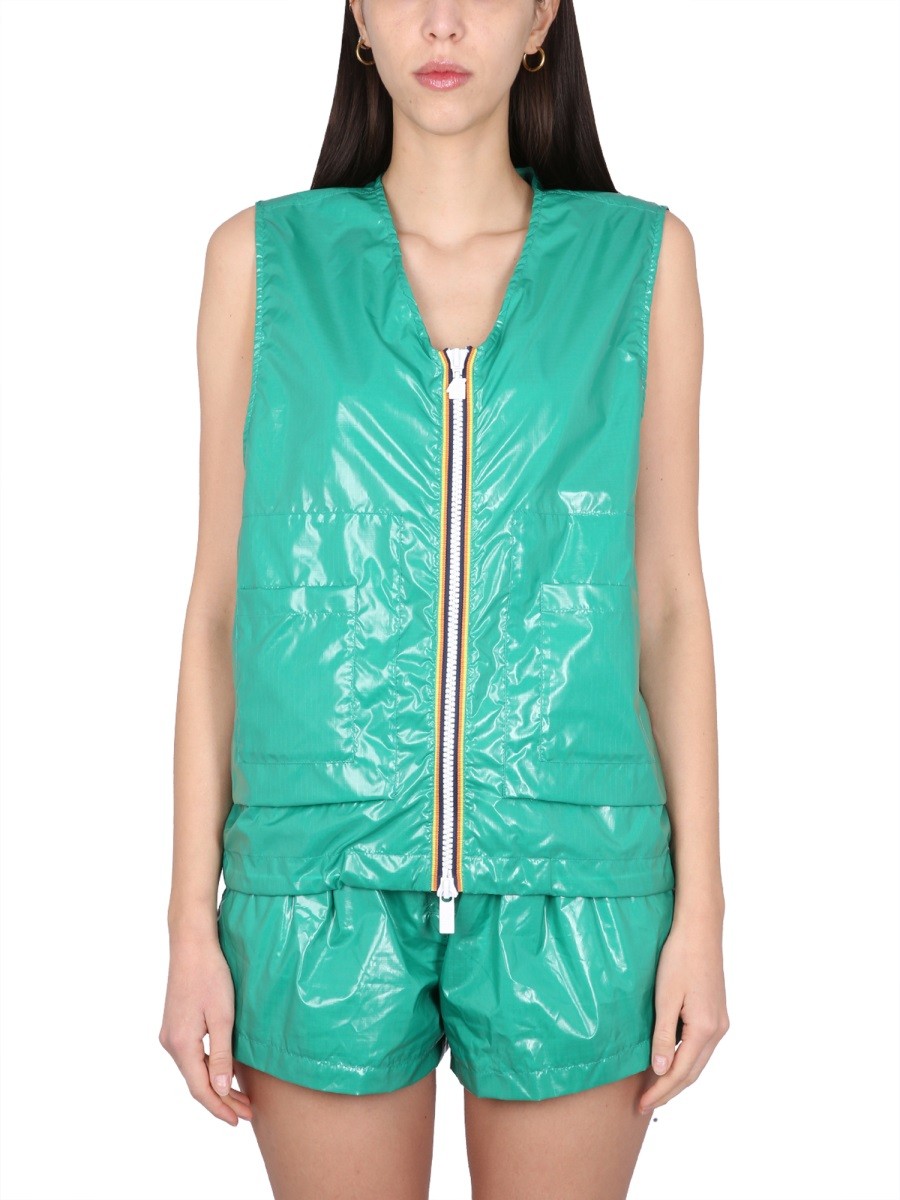 K-Way - Unisex - Green - Vest