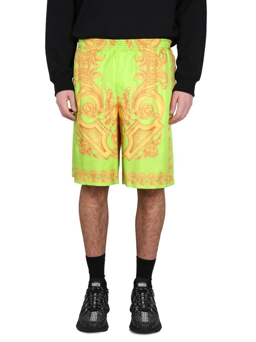 Versace - Man - Green - Shorts
