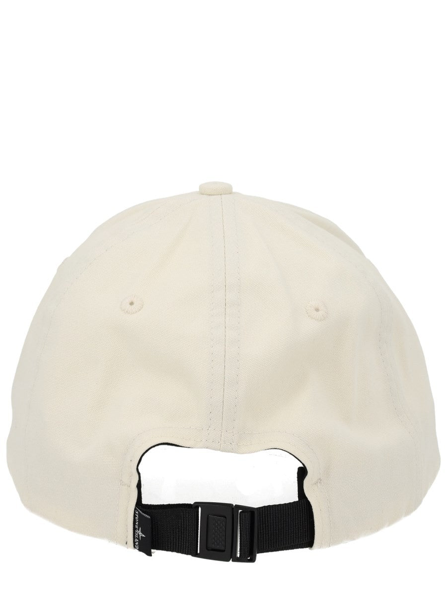 Stone Island - Man - White - Hat