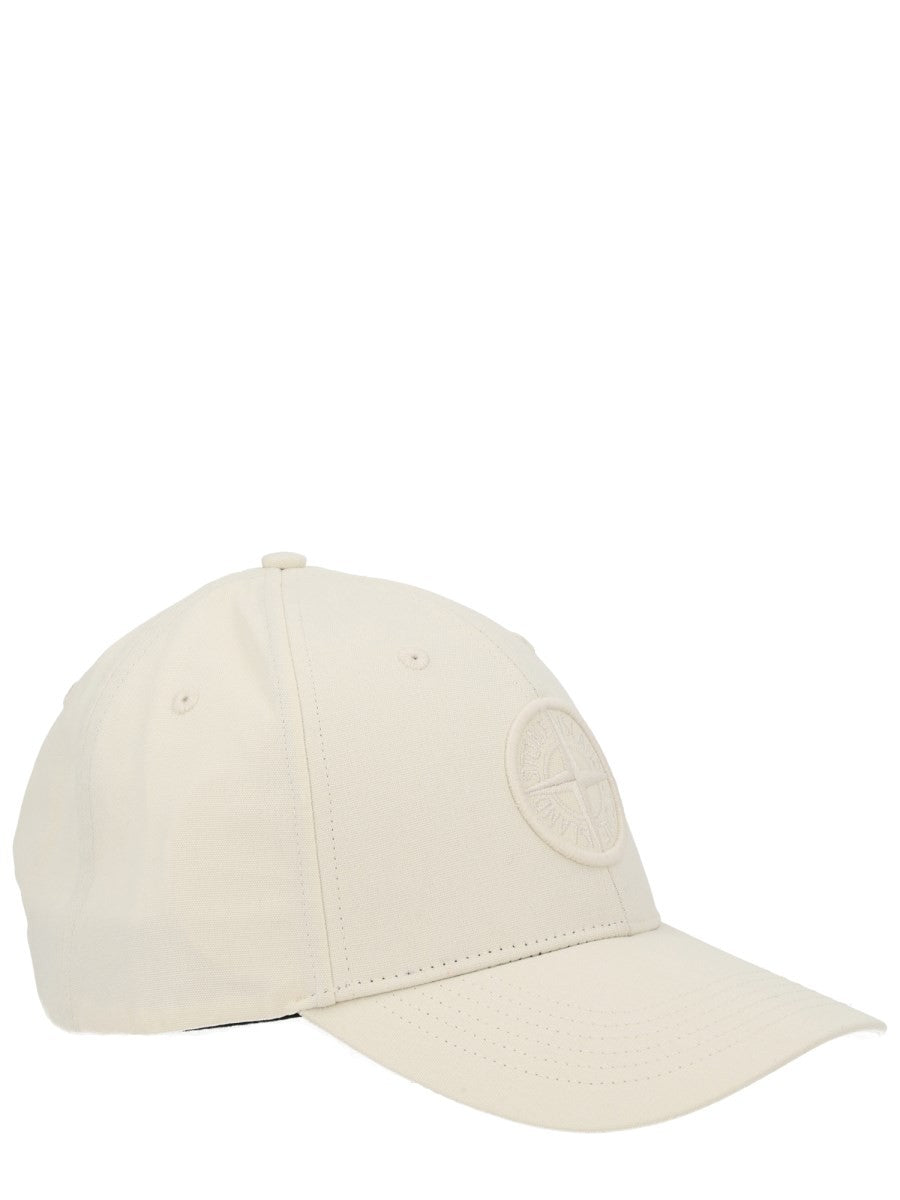 Stone Island - Man - White - Hat