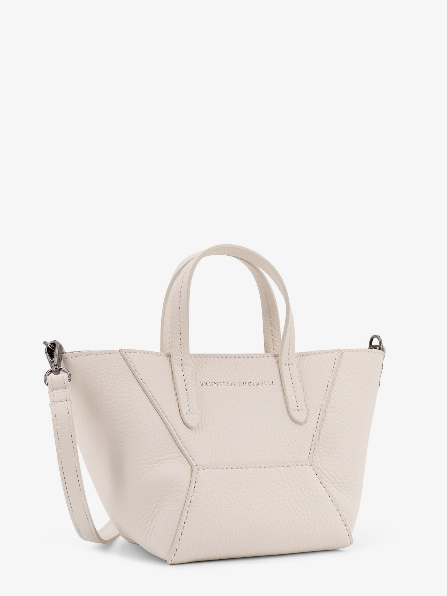 Brunello Cucinelli - Woman - Butter - Crossbody Bag