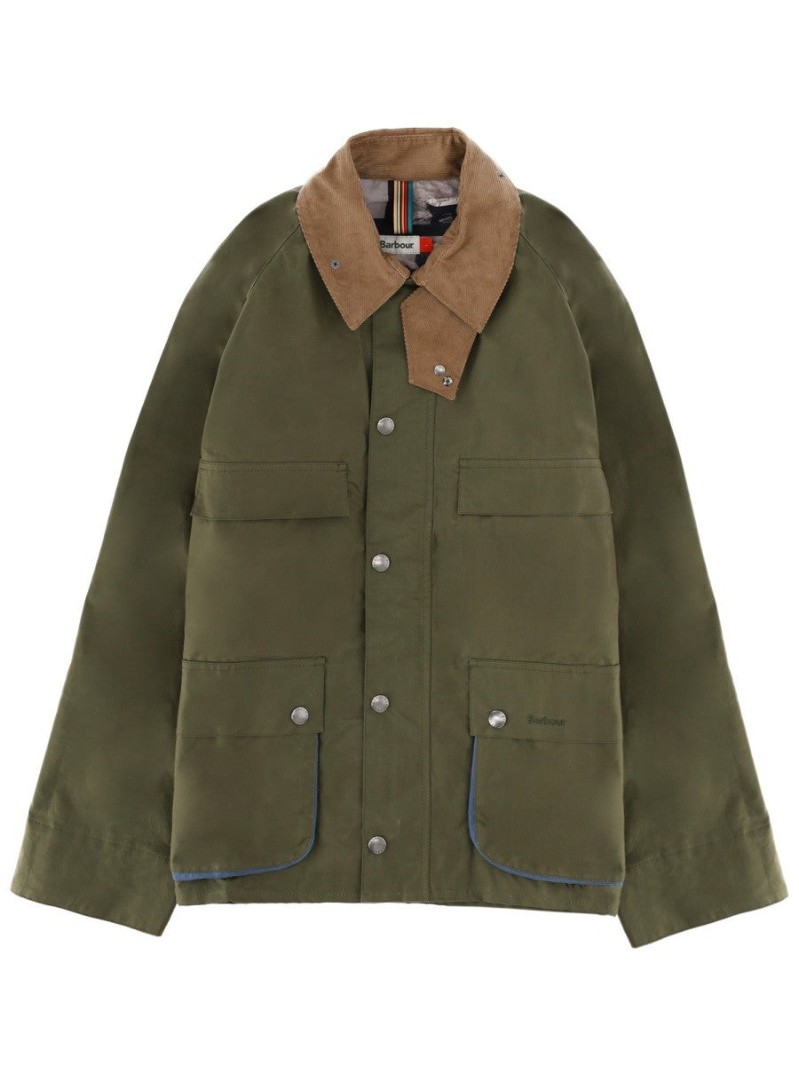 PAUL SMITH X BARBOUR - Man - Green - Jacket