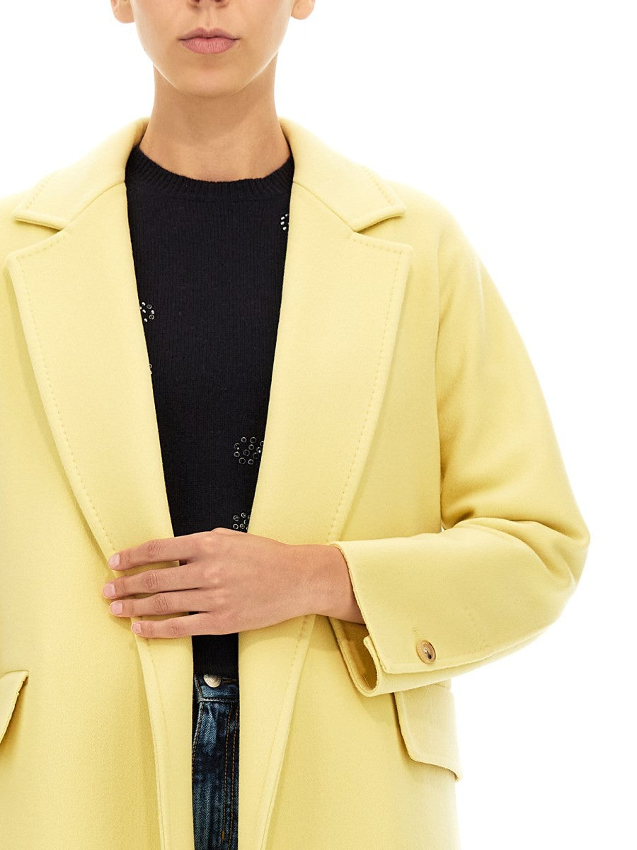 Max Mara - Woman - Yellow - Coat