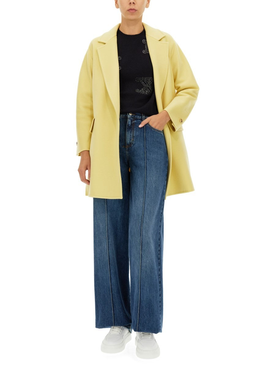 Max Mara - Woman - Yellow - Coat