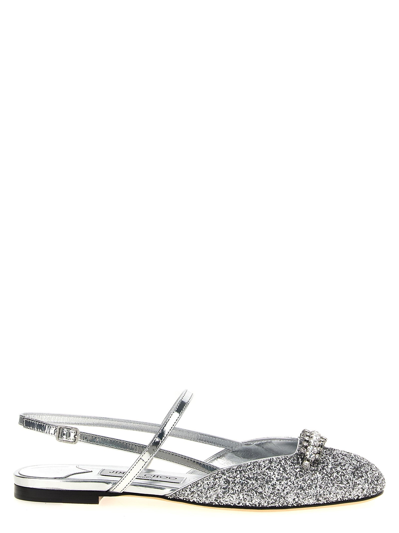 Jimmy Choo - nan - Silver - Flat