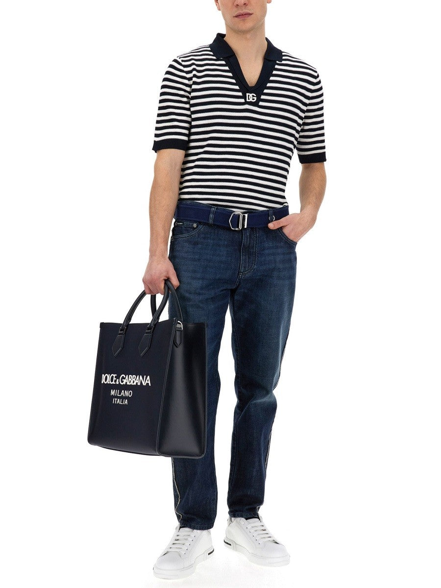 Dolce & Gabbana - Man - Blue - Belt