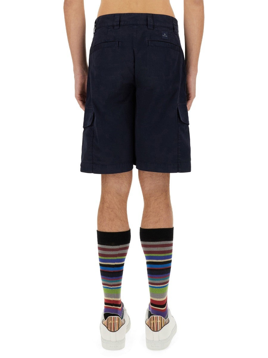 PS BY PAUL SMITH - Man - Blue - Shorts