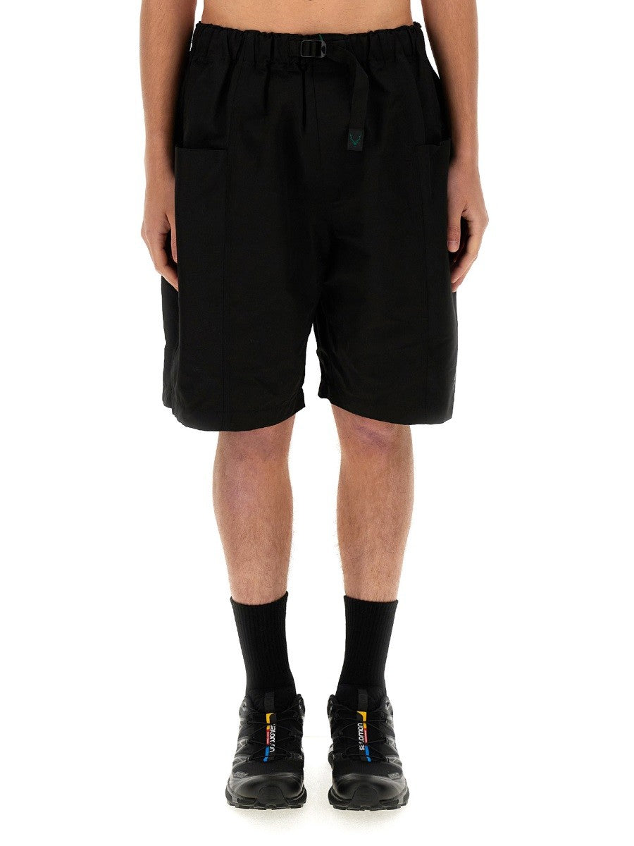 SOUTH2 WEST8 - Man - Black - Shorts