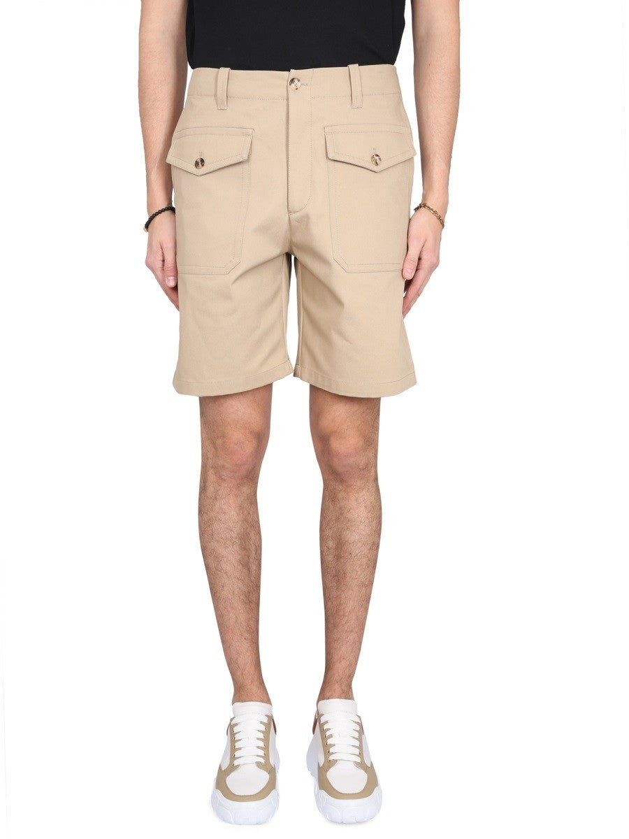 Alexander Mcqueen - Man - Beige - Shorts